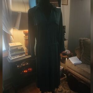 Plus Size 2x Dark Green Dress